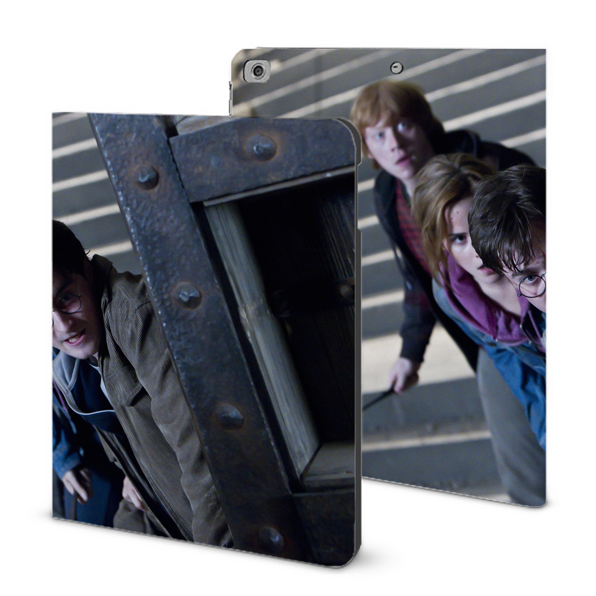 （画像用） Harry Potter ハリー・ポッターシリーズ IPad ケース ブック型 PUレザー TPU 耐衝撃 軽量 薄型 ペン収納なし 全面保護 IPad 各モデル対応